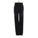 American Eagle Outfitters Dress Pants - High Rise Straight Leg Boyfriend: Black Bottoms - Women's Size Small