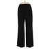 Ellen Tracy Dress Pants - High Rise Boot Cut Boot Cut: Black Bottoms - Women's Size 8