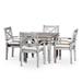 Square 5-Piece Dining Set for Home, Kitchen,Dining room.