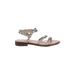 Steve Madden Sandals: Silver Shoes - Women's Size 8