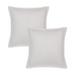 Just Linen 600 TC Royal Matelasse Double Fabric Elegant Cotton Damask Pair of Pillow Shams 18X18 Inch