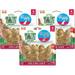 Nylabone 3 Pack of Healthy Edibles Chew Treats for Puppies 4 Chews Each Lamb and Apple Flavor Made in The USA