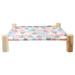 Dog Bed Cat Window Hammock Elevated Pet Bed Wood Leg Pet Bed Pet Camp Bed The Cat Pet Bed Canvas