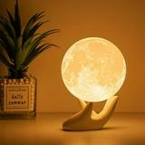 Balkwan Moon Lamp for Kids - 3D Moon Light for Adults - Classical Moon Night Light - Dimmable and Touch Control Design Birthday Gifts for Women Kids Child and Baby Home Decor