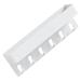 Keychain Wall Hook Shelf Key Organizing Rack Hallway Key Holder Key Rack Nail-free Wall-mounted Entrance Key Hanger Storage Box Hook up White Plastic