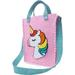 sapelon Unicorn Purse Sewing Kit for Kids 4-7 - My First Sewing Kit Plastic Needle Felt Pieces Crafts for Kids Ages 4-8 Learn to Sew Kit for Kids Sewing for Kids