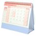 Easel Tent The Office Calendar Desk Calendars Office Accessory Students Month Calendar Office Month Calendar Home Supplies 2024 Desk Calendar Lunar Calendar Purple Paper Office Toddler