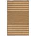 Liora Manne Sorrento Pinstripe Indoor/Outdoor Area Rug Khaki 5 x 7 6 5 x 8 Accent Outdoor Indoor Rectangle