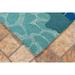 Liora Manne Frontporch This Way To The Pool Indoor/Outdoor Rug Water 2 x 5 6 Runner
