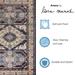 Liora Manne Ariana Floral Medallion Indoor Rug 8 10 x 11 9 - Blue