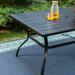 Phi Villa 5/6/7/8 Patio Dining Set with Cast Aluminum Chairs and Patio Umbrella 7pieces sets without umbrella