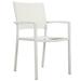 Pangea Home David Mesh/ Aluminum Outdoor Dining Chairs (Set of 6) Natural