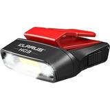 klarus HC3 Rechargeable Motion Sensor Cap Visor Light - 100 Lumens COB LED Clip on Hat Light - Headlamp Flashlight with Red Light for Fishing Running Camping Reading