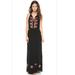 Madewell Dresses | Madewell Black Embroidered Beaded Kilim Maxi Dress | Color: Black | Size: 4