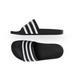 Adidas Shoes | Adidas Adilete Slide On Sandal, Black & White Color, Size 1 Youth, Unisex | Color: Black/White | Size: 1b