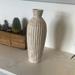 Anthropologie Accents | Anthropologie Wooden Vase | Color: Cream/White | Size: Os