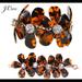 J. Crew Jewelry | J.Crew Brown Tortoise Shell Flower Crystal Rhinestone Gem Bracelet | Color: Black/Brown | Size: Os