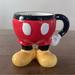 Disney Dining | Disney Parks Best Of Mickey Mouse Icon Body Signature Coffee Mug | Color: Black/Red | Size: Os