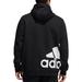 Adidas Shirts | Adidas Mens Post Game Badge Of Sport Hoodie Long Sleeve Pocket Black New Small | Color: Black/White | Size: S