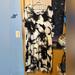 Lularoe Dresses | Black & White Floral Print Jessie Lularoe Dress Nwt Size 2x Pockets | Color: Black/White | Size: Xxl