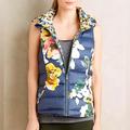 Anthropologie Jackets & Coats | Aquaflora Reversible Anthropologie Vest | Color: Blue/Pink | Size: One Size
