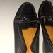 Coach Shoes | Black Coach Flat Leather Loafers Size 8.5 | Color: Black | Size: 8.5