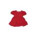 Special Occasion Dress: Red Print Skirts & Dresses - Size 12 Month