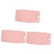 CLISPEED 3pcs Massage Bed Cover Hole Spa Couch Sofa Covers Couch Covers for Sofa Reusable Spa Couch Cover Massage Accessory Salon Bed Accessories Pink Cosmetic Knitted Cotton