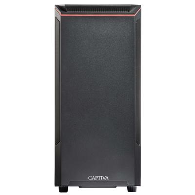 CAPTIVA Business-PC "Workstation I78-538" Computer Gr. ohne Betriebssystem, 64 GB RAM 1000 GB SSD, schwarz Einzel-PCs