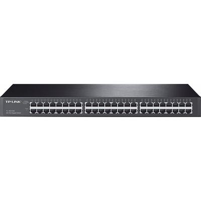 TP-LINK Netzwerk-Switch "48-Port Gigabit Switch" Netzwerk-Switches schwarz Switch