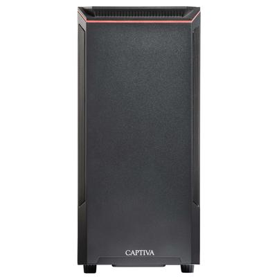 CAPTIVA Business-PC "Workstation I78-489" Computer Gr. ohne Betriebssystem, 16 GB RAM 500 GB SSD, schwarz Einzel-PCs