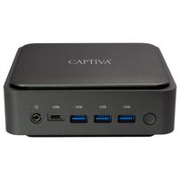 CAPTIVA Mini-PC Mini PC Power Starter I76-575 Computer Gr. ohne Betriebssystem, 32 GB RAM 2000 GB SSD, schwarz Mini PC