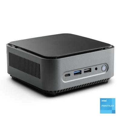 CSL Mini-PC "Narrow Box Premium / 32GB 500 GB M.2 SSD Win 11 Pro" Computer Gr. Microsoft Windows 11 Pro (64 Bit), 32 GB RAM 2000 GB SSD, schwarz Mini PC