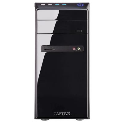 CAPTIVA Business-PC "Power-Starter I80-375", schwarz, ohne Betriebssystem, 64 GB RAM 2000 GB SSD, Computer