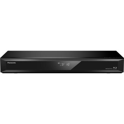 PANASONIC Blu-ray-Rekorder "DMR-BST760/5", schwarz, B:43cm H:5,9cm T:19,9cm, Abspielgeräte, mit Twin HD DVB S Tuner