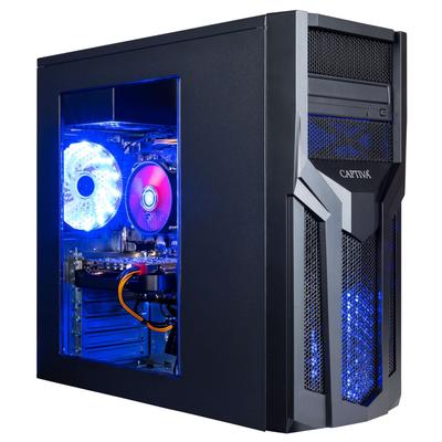 CAPTIVA Gaming-PC "Advanced Gaming I64-605", schwarz, ohne Betriebssystem, 16 GB RAM 1000 GB SSD, Computer