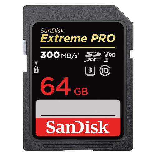 "SANDISK Speicherkarte ""Extreme Pro"" Speicherkarten Gr. 64 GB, schwarz Speicherkarten"