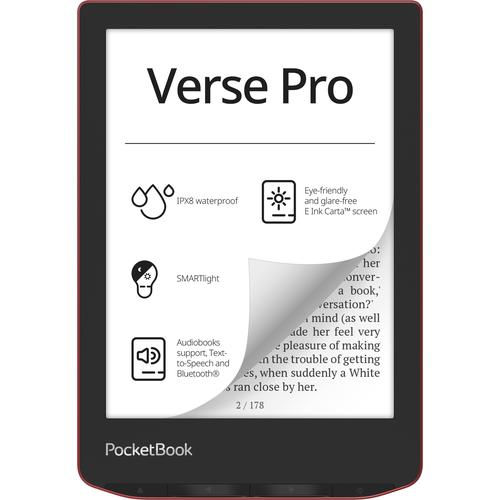 "POCKETBOOK E-Book ""Verse Pro"" Tablets/E-Book Reader rot eBook-Reader"