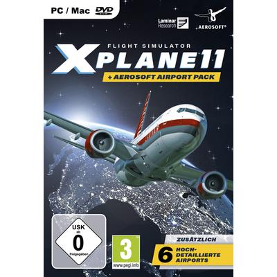 AEROSOFT Spielesoftware "XPlane 11 + Aerosoft Pack" Games grau (eh13) PC-Spiele