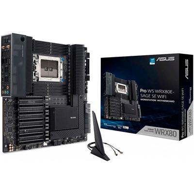 ASUS Mainboard "WRX80E-SAGE SE WIFI", schwarz, B:33cm T:31cm, Mainboards