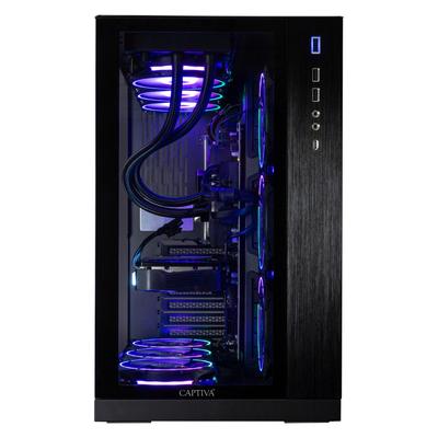 CAPTIVA Gaming-PC "Ultimate Gaming R72-772", schwarz, ohne Betriebssystem, 64 GB RAM 2000 GB SSD, Computer