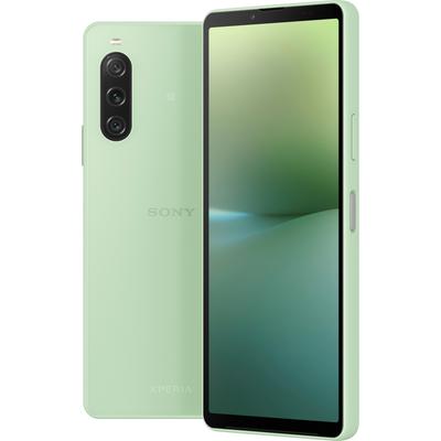 SONY Smartphone "XPERIA 10V" Mobiltelefone grün (salbeigrün) Smartphone Android