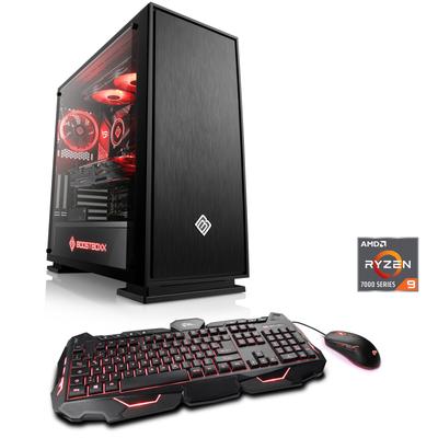 CSL Gaming-PC "HydroX V28349", schwarz, Microsoft Windows 11 Home (64 Bit), 32 GB RAM 2000 GB SSD, Computer