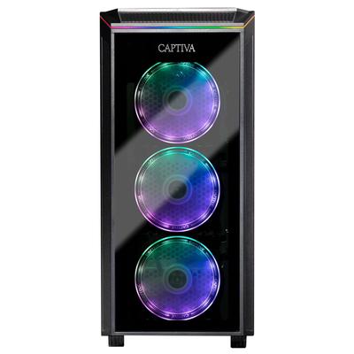 CAPTIVA Gaming-PC "Ultimate Gaming I80-801", schwarz, ohne Betriebssystem, 32 GB RAM 1000 GB SSD, Computer
