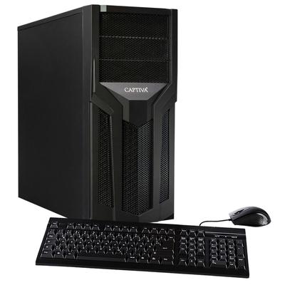 CAPTIVA Business-PC "Workstation I75-693", schwarz, Microsoft Windows 11 Home (64 Bit), 32 GB RAM 1000 GB SSD, Computer