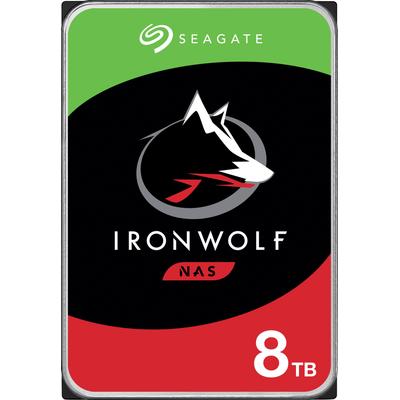 SEAGATE HDD-NAS-Festplatte "IronWolf" Festplatten Gr. 8 TB, silberfarben