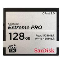 SANDISK Speicherkarte CFast Extreme Pro 2.0 Speicherkarten Gr. 128 GB, grau Speicherkarten