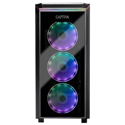 CAPTIVA Gaming-PC "Advanced Gaming I80-605", schwarz, Microsoft Windows 11 Home (64 Bit), 16 GB RAM 1000 GB SSD, Computer