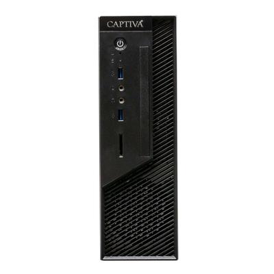 CAPTIVA Business-PC "Workstation I73-115", schwarz, ohne Betriebssystem, 16 GB RAM 500 GB SSD, Computer