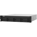 QNAP NAS-Gehäuse "TS-832PXU-4G" NAS-Server grau (aluminiumfarben, schwarz) NAS-Server